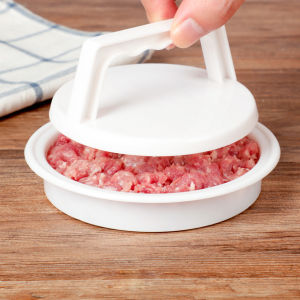 Amoki Creative Hamburger Meat Press Maker DIY Mold Kitchen Tool Round Meat Patties Mould