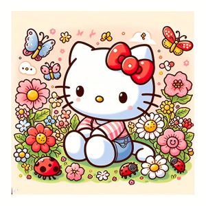 TOPTOY | 500/1000 Piece Sanrio Hello Kitty Jigsaw Puzzle Home Decor Adults Puzzle Games Family Fun Puzzles Educational Toys for Adults