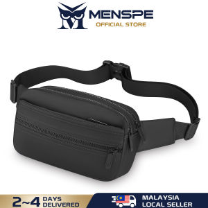 MENSPE Fashion Men Bag Chest Bag Waist Bag Shoulder Bag Cross Body Bag Large Capacity Multifunctional Leisure Bag Street Bag Casual Bag Lightweight Messenger Bag Travel Bag Business Bag Sports Bag