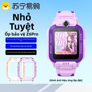 Ốp Lưng Bảo Vệ Mềm Bằng Silicon Chống Rơi Cho Đồng Hồ Đeo Tay Z6 pro Phiên Bản Trẻ Em in Họa Tiết Hoạt Hình D8 Chính Hãng