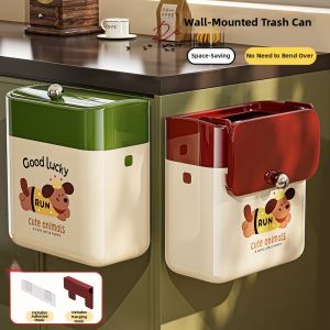 HUPINXIAN | New Luxurious Kitchen Bathroom Cover Bin