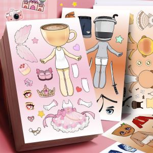 Marriage Edition Stickers Childrens Educational Fun Costume Change DIY Decoration Scrapbooking Adhesive Paper Patches