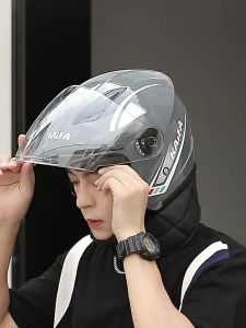 ZMZK หมวกกันน็อค แว่น2ชั้น 2025 รุ่นอัพเกรด บังแดด HD ระบายอากาศ สะดวกสบาย เลนส์สองชั้นอัพเกรด