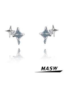 MAXIU | Bông Tai Đinh Nhỏ Phong Cách Retro Starlight