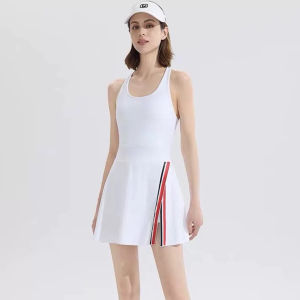 Anti-peep Sports Dress with Padding