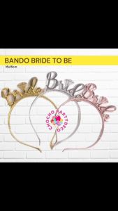 Bando BRIDE TO BE / Bando Engagement Gold Silver Rosegold