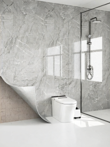 O Margo | Waterproof Bathroom Marble Wallpaper Tiles Sticker