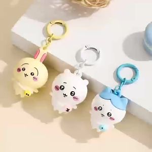 Chiikawa | Hot Cute Keychain Pendant Cute Usagi Hachiware Chiikawa Cartoon Bag Keychain Pendant DIY Accessories