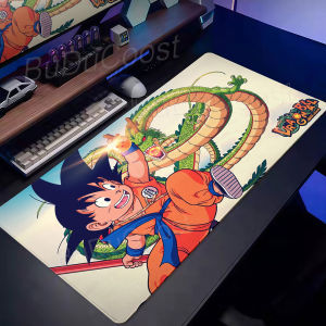 Bandai | Anime Dragon Ball Master Mouse Pad Game Rubber Extended Pc Keyboard Laptop Computer Speed Desk Mat Gaming Acessories Mouse