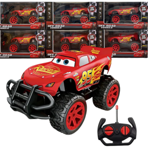 2026 Disney Pixar Cars 3 Electric Toy Car | Lightning McQueen Channel 4 off-road Remote Control Car Model Boy Birthday Gift Toy