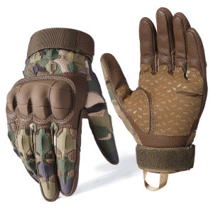 Motorcycle Riding Gloves Full Finger Touch Screen Anti Slip Breathable Protective Gloves for Motorbike Cycling Outdoor Sports
