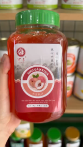 Siro Đào KoCa 1kg Nguyên Liệu Pha Chế Trà Trái Cây Hương Vị Đặc Trưng Thơm Ngon