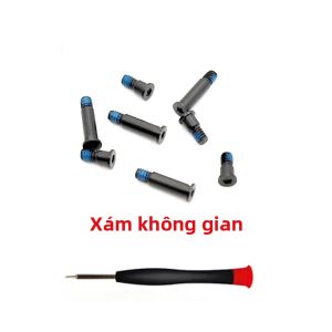Ốc Vít Vỏ Đáy Màu Xám Bạc Cho MacBook Pro 14 16 A2442 A2485 A2779 A2780 2021 2023 - Linh Kiện Sửa Chữa Máy Tính Xách Tay
