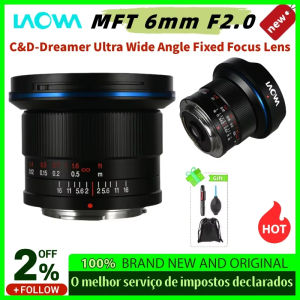 Venus Optics Laowa MFT 6mm F2.0 Zero-D Lens C-Dreamer Ultra Wide Angle Fixed Focus Auto Aperture For Micro 4/3 MFT M43 Mount
