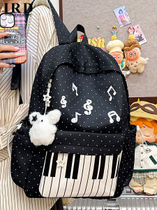 IRD | Aesthetic Unique Dots Piano Large Capacity Lightweight Backpack