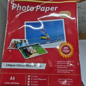 Miracle Glossy Photo Paper / Kertas Foto 230 Gr Gsm
