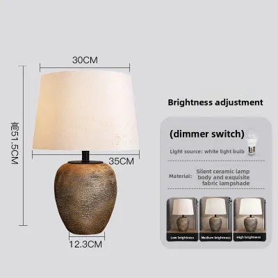 Abotu | Wabi-sabi Style Ceramic Table Lamp