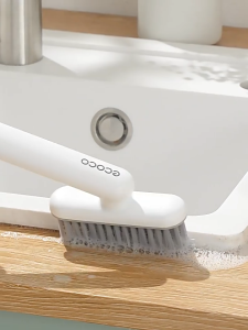 【SKIT SG】ECOCO Multi-Function Cleaning Brush 2-in-1 Gap Cleaning Brush 360 Rotary Ground Seam Brush ECOCO Multifunctional Gap Brush Multifunctional Gap Cleaning Brush Toilet Brush Cleaner