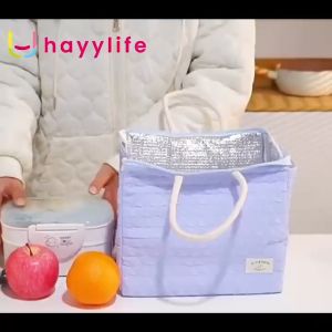 Hayylife Tas Kedap Udara Penyimpan Kotak Makan