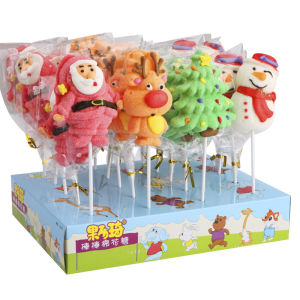 Christmas Jelly Drops Cute Santa Cotton Candy String Childrens Holiday Snack Online Red Christmas Eve Gift