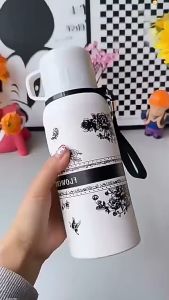 Bình giữ nhiệt inox bình giữ nhiệt dung tích 600-800ml có nắp làm cốc uống nước có lưới lọc trà