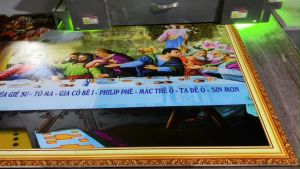 Tranh Công giáo - gạch tranh