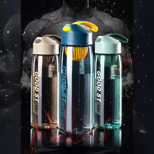 Bình Đựng Nước Tập Gym Bình Nước Văn Phòng Portable Cup Cao Cấp 550ml ALLIN