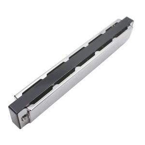 Swan | Sáo Harmonica Chuyên Nghiệp Swan 24 Lỗ Khóa C&D Kiểu Tremolo Hai Mặt Kim Loại Màu Bạc Dành Cho Người Yêu Nhạc