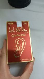 Viên uống Ích Nhĩ Đan - Hỗ trợ giúp khai khiếu cải thiện thính lực giúp giảm ù tai - Hộp 60 viên