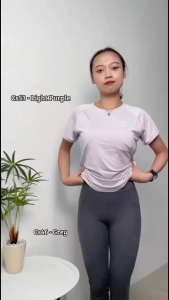 CS QUEEN-Womens Loose Yoga Short Sleeve - Breathable Plus Size Crew Neck T-Shirt Tops for Fitness and Everyday Wear（CS53）