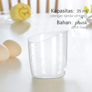 BabyShine Baby cup feeder bayi/breast feeding baby/gelas asi pengukur 35ml