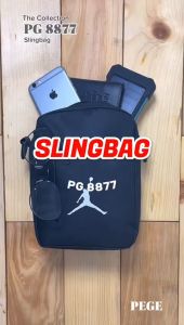 Tas Selempang Bahu Pria Motif Sablon Kasual Distro Slingbag Cowok Untuk Sehari Hari - PG - 8877