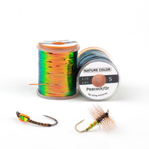 Peacock Body Line Bright Thread Fly Tying Line Lure Fishing Line Outdoor Camping Travel Gear below 50 Yuan LFDFLYFISHING Brand