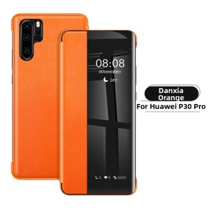 Smart Full Protection Flip Leather Case Huawei P30