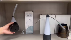 【Local Shipping】Rechargeable Fly Repellent Fan with LED Automatic Fly Mosquito Trap Fly Destroyer Fly Catcher with Hook Safety Non-toxic Outdoor Indoor Hanging & Desktop Dual-purpose
