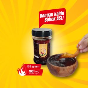 Sambal Bebek Bumbu Hitam Kaya Rempah Alami Kemasan Botol Instan