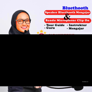 COD Taffstudio K6 Microphone Mic Mik Speaker Pinggang Guru mengajar tour guide bluetooth