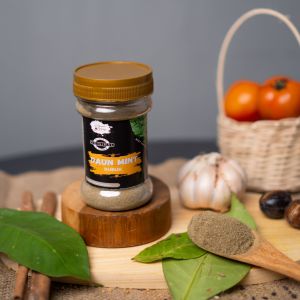 Dapoer Natasya - Daun Mint Bubuk Mint Leaves Powder Herbal/Masak Murni Botol (60gram)