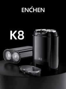 ENCHEN K8 Pop-up Alat Cukur Elektrik Pencukur Jenggot Travel Waterproof Portable