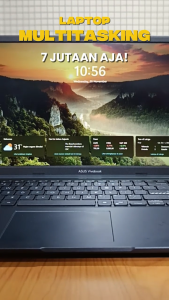 LAPTOP KENCANG KERJA & KULIAH ASUS VIVOBOOK F1504ZA-WH52 INTEL CORE i5-1235U RAM 16GB SSD 1TB UHD GRAPHICS 15.6" FHD INCLUDE WINDS 11