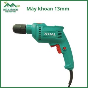 Máy khoan cầm tay Total TG1061356-2E đầu tự động 13mm công suất 680W máy khoan điện