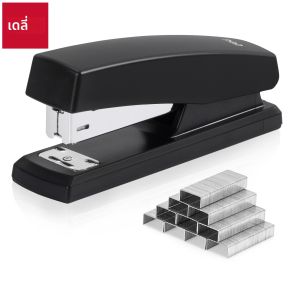 Deli 0425 Heavy Duty Stapler 1 กล่องลวดเย็บกระดาษ 20 แผ่นความจุประหยัดแรงงานออกแบบเครื่องเขียนสําหรับอุปกรณ์สํานักงานโรงเรียน
