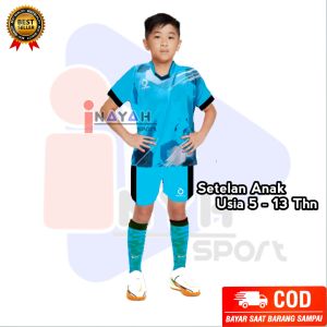 Baju Bola AnakSetelan Futsal Anak laki laki dan PerempuanKaos BadmintonVoli