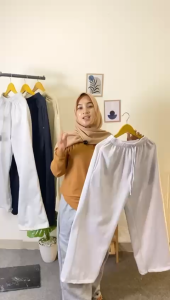CELANA PANJANG PRIA WANITA BAGGY PANTS KULOT CASUAL NYAMAN