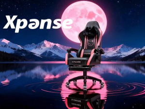 Xpanse เก้าอี้เกมมิ่ง Gaming chair หนังระบายอากาศได้ดี เก้าอี้คอม เบาะรองนั่งยางลาเท็กซ์ยืดหยุ่นสูง เก้าอี้สำนักงาน