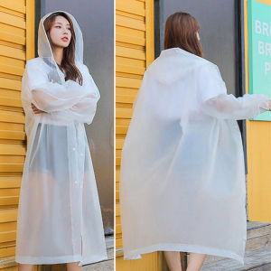 Áo Mưa PVC Dày Một Lần Cho Trẻ Em Và Người Lớn Áo Mưa Đi Bộ Ngoài Trời Trong Suốt Di Động Áo Mưa Dài Cho Nam Và Nữ