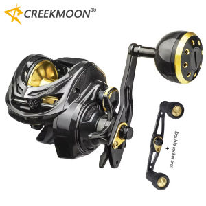 16KG Drag Power Fishing Reels Carbon Body Retrieve Lightweight Spinning Baitcasting Reel for Freshwater Saltwater Baitcaster