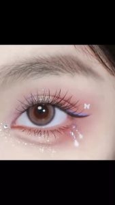 เทมเพลตอายไลเนอร์ซิลิโคนสำหรับแต่งตาอุปกรณ์สร้างอายไลเนอร์แผ่นกันขนตา