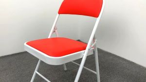 Free-installation Foldable Chair/ Waterproof Seat Foldable Chair/ Space-Saving Chair/ Conference Chair/ Folding Computer Chair/ Modern Simple Stool/Rainbow Culture