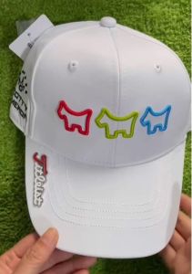 1pcs adjustable red/white/black/dark blue golf hat caps golf sport